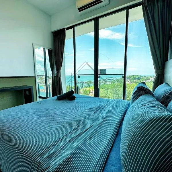 PD D’Wharf Seaview & Sunset Suite (Up to 6 Pax), hotel in Port Dickson