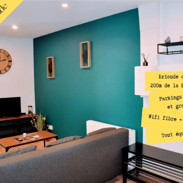 Dormir à Brioude - appartement 'esprit nature', Hotel in Brioude