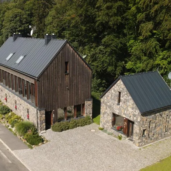 Krakonošova Dílna "WOODHAUS", hotel in Špindlerův Mlýn