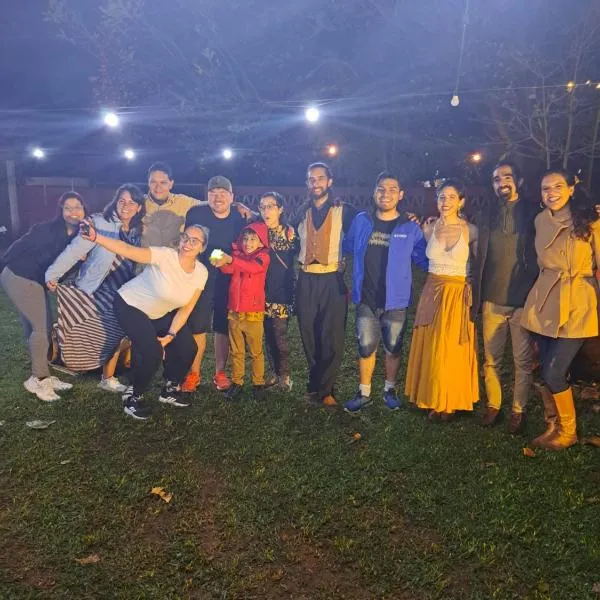 Bungalow Hostel Iguazú、プエルトイグアスのホテル