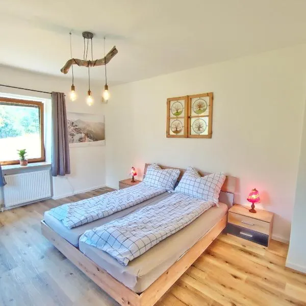 Appartments am Waldbad - Unterm Nussbaum、Rassingのホテル