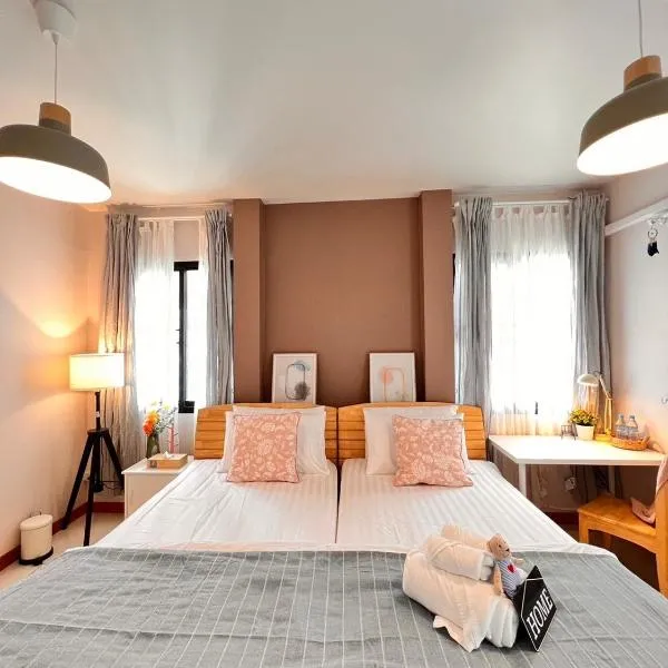 Por poshtel Kanchanaburi, hotel i Kanchanaburi