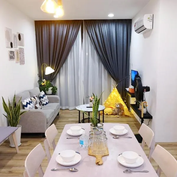 Hanns&FreeWIFI&Washer+Pool@SunshineComfortHMStay3, hotell sihtkohas Sibu