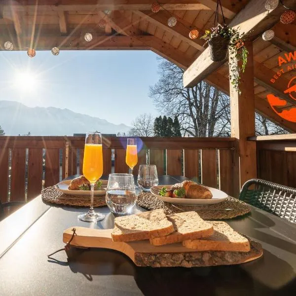 Swiss Alps View Apartment - contactless self check-in, hotel v destinaci Thun