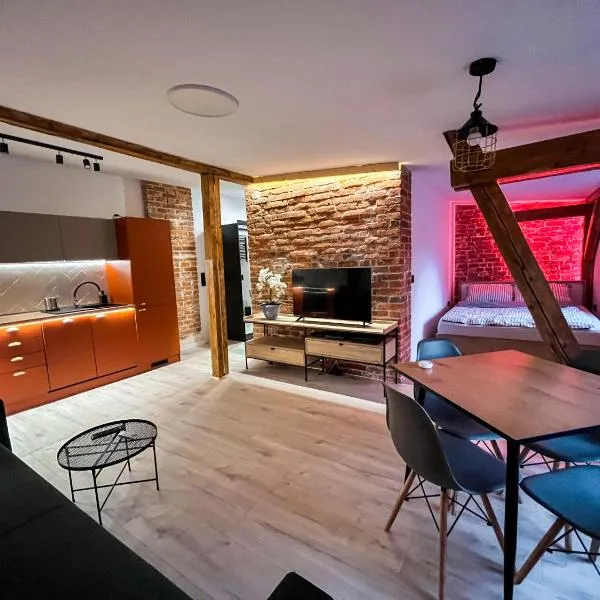 Brick and Wood Apartment, hotel v destinaci Bydgoszcz