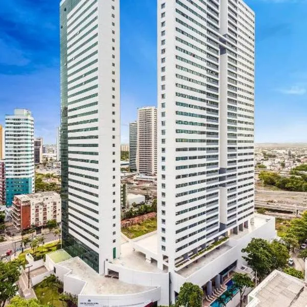 BEACH CLASS RECIFE BOA VIAGEM FLAT ANDAR ALTO,位于累西腓的酒店