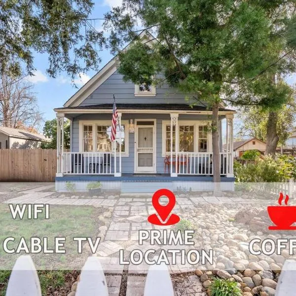 Downtown Napa HOT TUB Retreat - 3 Bed l 2 bath、ナパのホテル