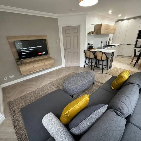 Premium executive Apartment in Dunfermline、ダンファームリンのホテル