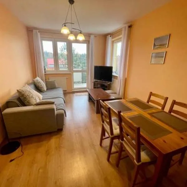 Słoneczny Apartament、ステグナのホテル