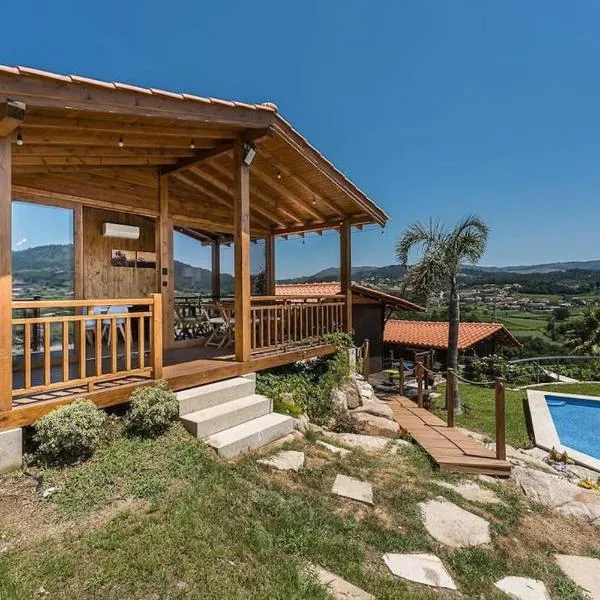 Fernandes Guest house Yellow Bungalow, hotel a Ponte de Lima