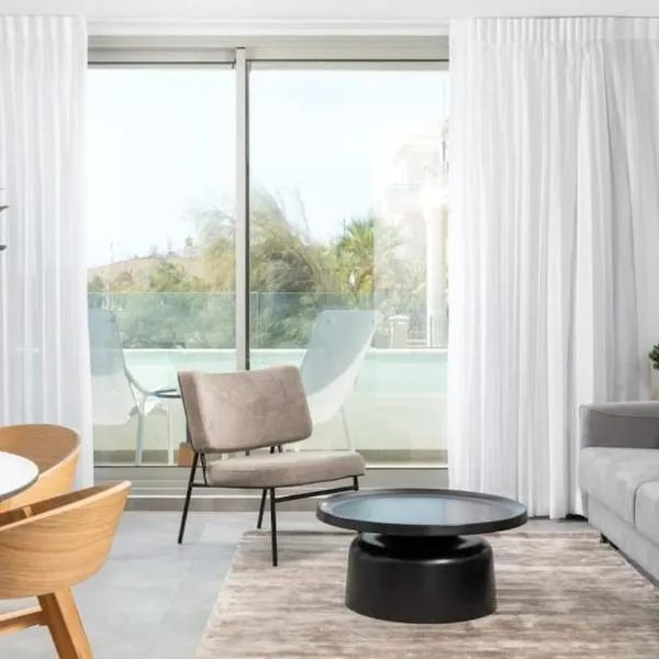 דירה משפחתית מפנקת 50 מטר מהים - By Edomlux, hotell Eilatis