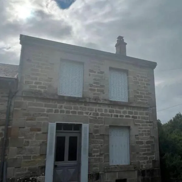 maison de campagne、Saint-Martin-Châteauのホテル