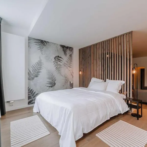 Chimay : La Chambre Bleue de la Grand Place, viešbutis mieste Šimė