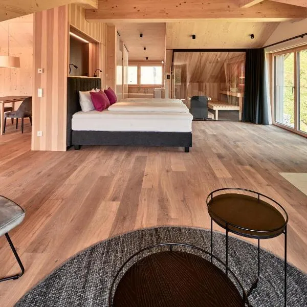 Staufen Chalets am Schlossberg, hotell sihtkohas Oberstaufen