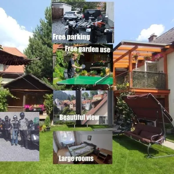 Steinadler apartman Dog-friendly, quiet, garden house with private parking and beautiful views - Kertes apartman egy szoba áráért, hotel in Murau