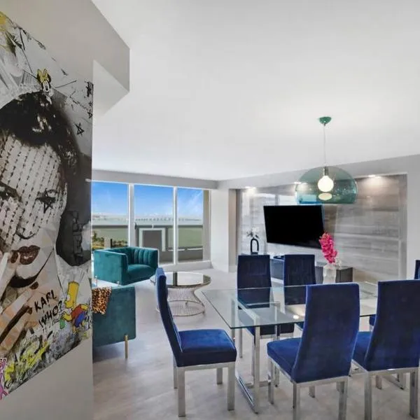 Unforgettable! Water & Park Views, 4 Bedrooms!, hotel Miamiban