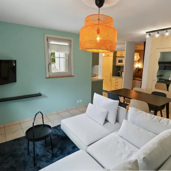 Appartement paisible avec terrasse, hotel v destinaci Domdidier