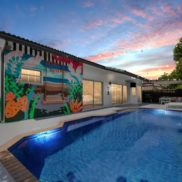 Flamingo's Resort - 5 Bedrooms, Baby Items, Game Room, BBQ, Heated Pool, ξενοδοχείο στο Μαϊάμι