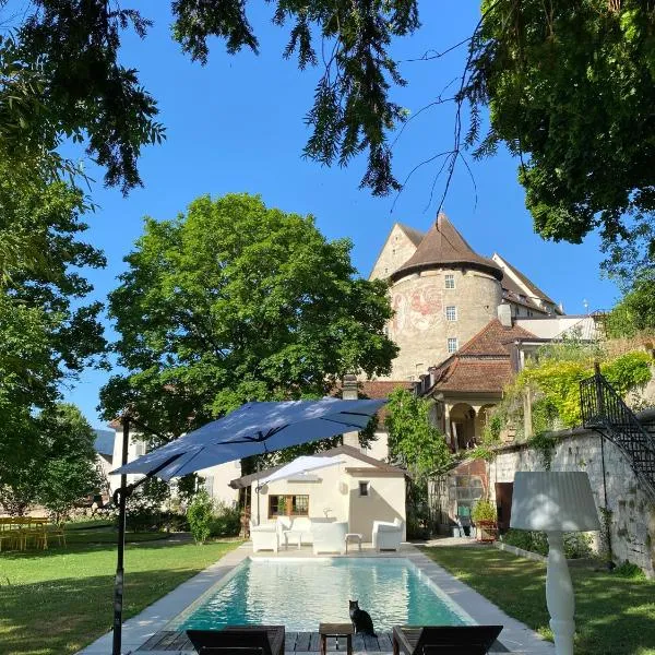 Manoir de la Côte-Dieu, מלון בפורנטרוי