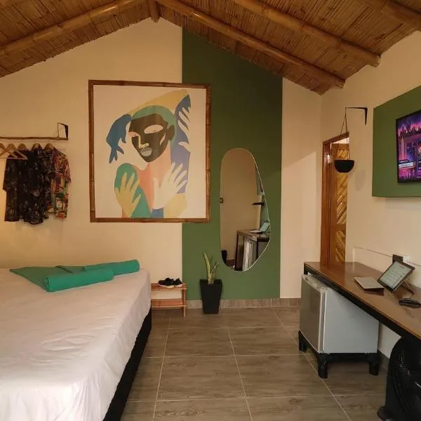 Puerto Bamboo，位于曼克拉的酒店