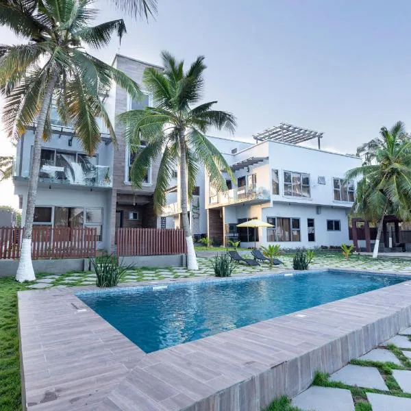 Serenity Residences & Spa - Kokrobite Beach, hotel in Kokrobite