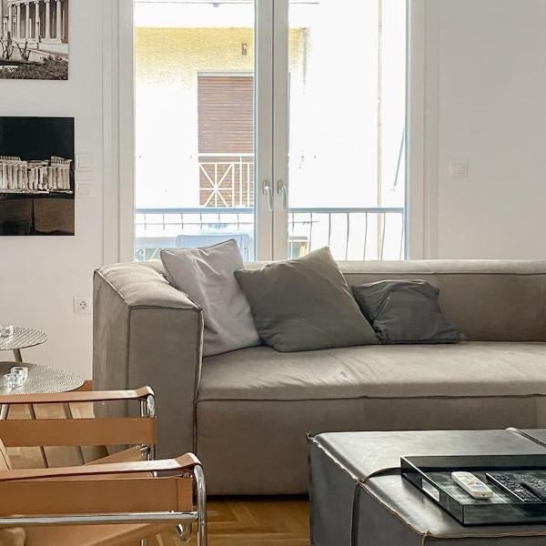 Bright and roomy apartment, in the heart of Athens