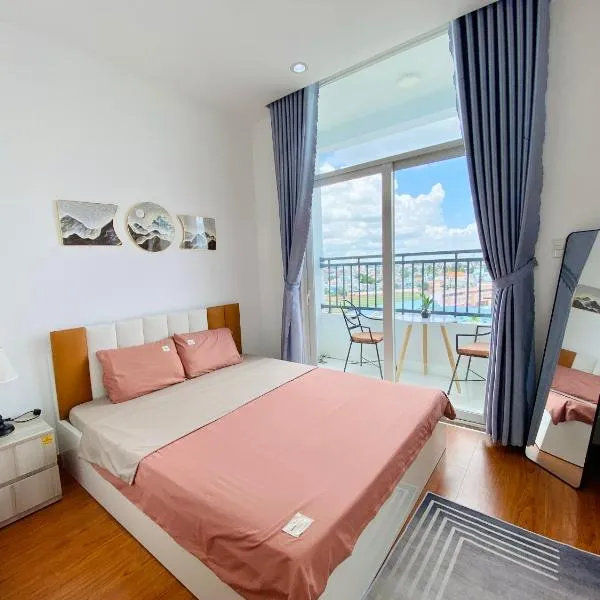 Alpha Homestay Marina Long Xuyên, hotel v destinaci Ấp Ðông An (1)