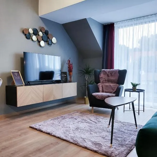 Linden Apartman 107 GLAMOUR、モションマジャローヴァールのホテル