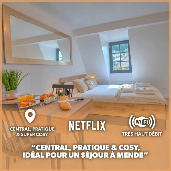 Le Rustique - Netflix/Wi-fi Fibre - Séjour Lozère, khách sạn ở Mende