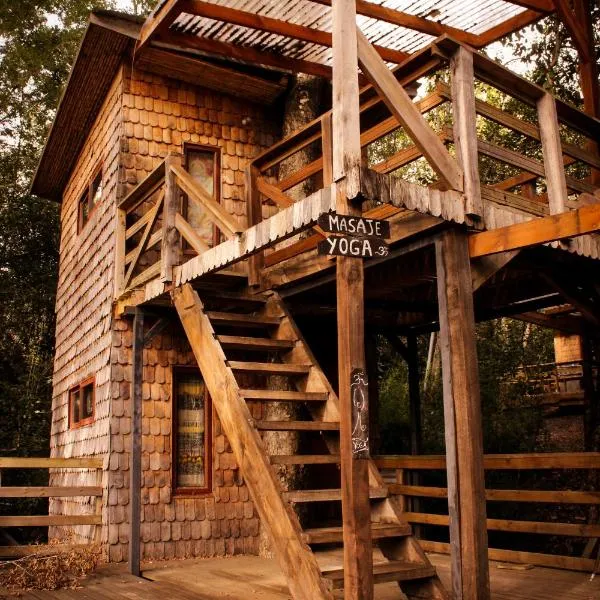 K m 6 River Lodge, ξενοδοχείο σε Pucon