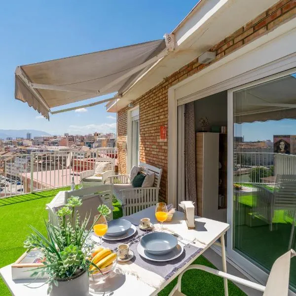 Sea views Penthouse City Center, hotel em Málaga