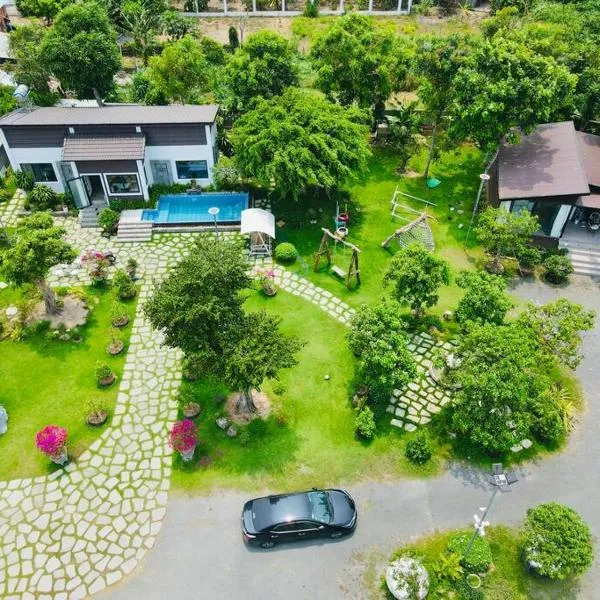 Nhà Vườn Nghĩ Dưỡng Thiên Nhiên, hotell sihtkohas Xã Phước Lợi