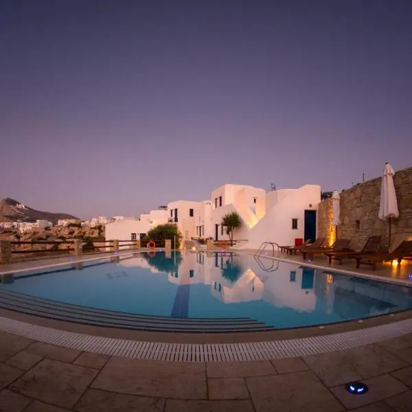 Anemousa Hotel, hotel v destinaci Chora Folegandros