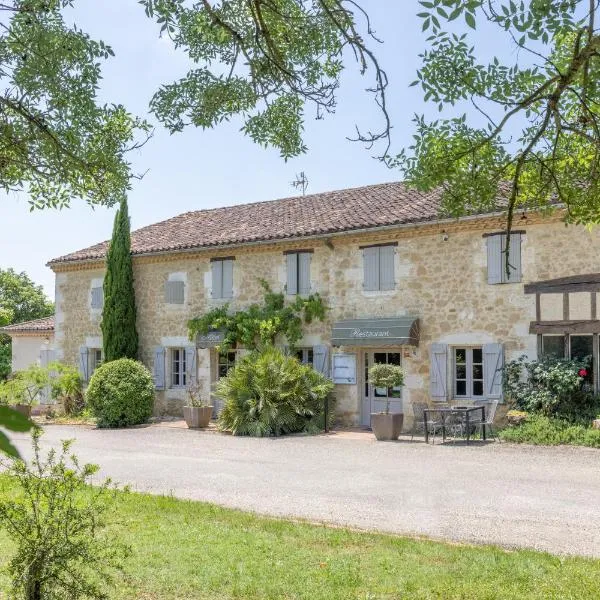 Logis Hôtel La Ferme de Flaran, hotel in Maignaut