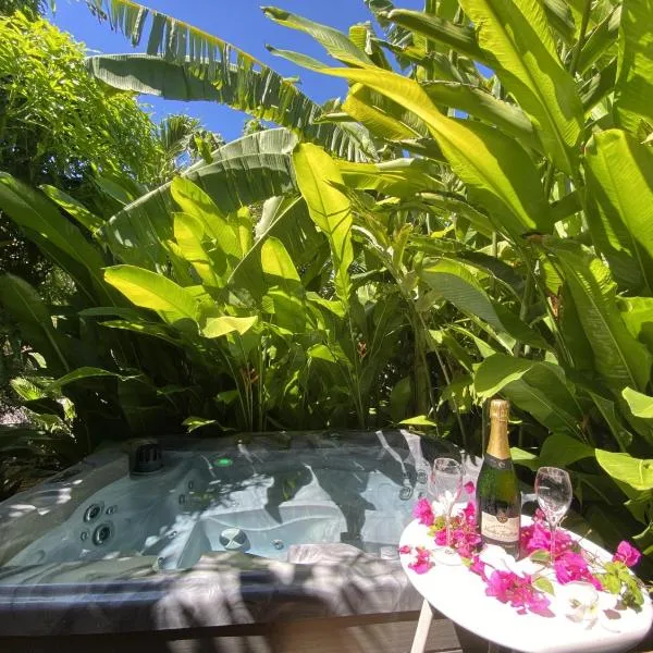 Kaz ananas, spa privatif ,plage du Helleux, hotel v destinaci Sainte-Anne