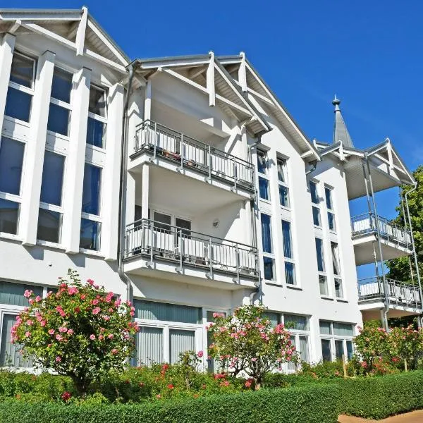 Appartementhaus mit Balkon im Ostseebad Göhren HM-01-09, hotel in Göhren