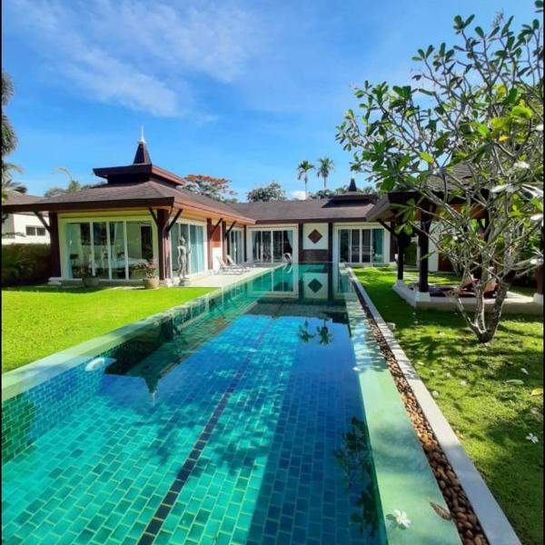 Private Tropical Pool Villa with 18 meter Pool in Phuket