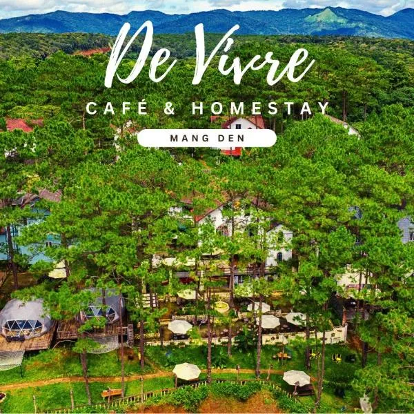 De Vivre Homestay Măng Đen, hotel v destinaci Kon Von Kla