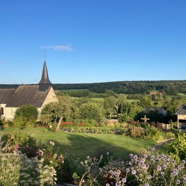 Les Herbes Flottantes, hotel in Englesqueville-en-Auge