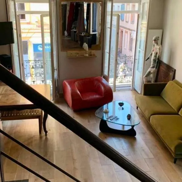 Bel appartement atypique quartier St Cyprien, hotel in Toulouse