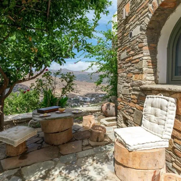 Mrs Kalis cottage, hotell i Ándros