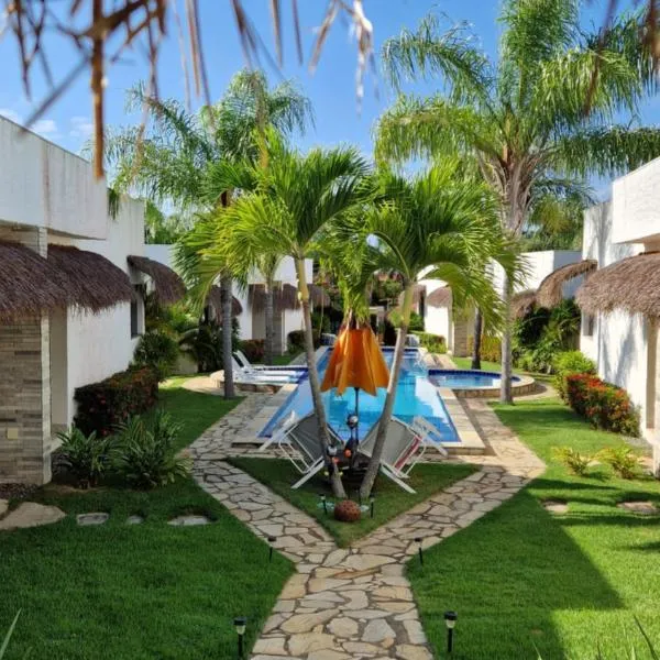 Oasis Tajaja Pousada, hotel in Jacumã