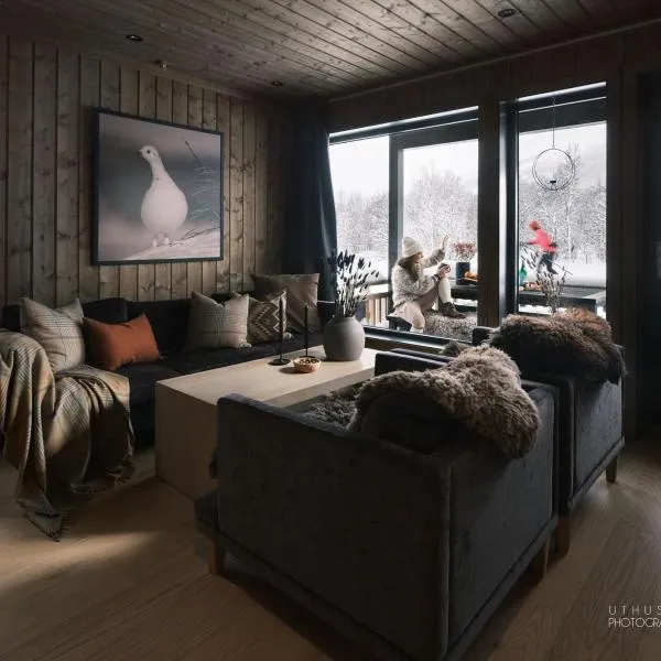Beautiful apartment - high standard - Geilo centre, hotel em Geilo
