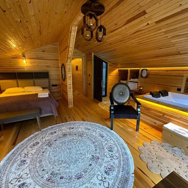 Meydan Şelale Dağ Evi, hotell sihtkohas Çamlıhemşin