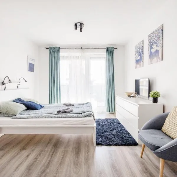 Modern Riverside Studio with Free Parking, hotel v Budapešti