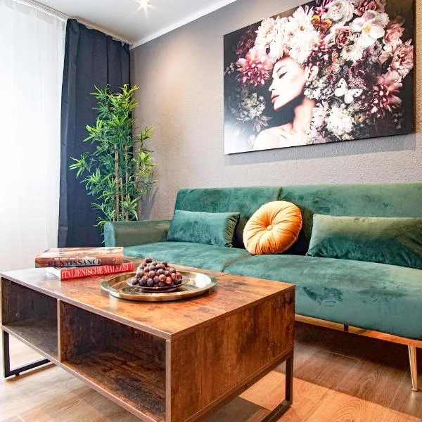 Apartment I Wi-Fi I Parkplatz I Balkon EssenFusion, hotel in Essen