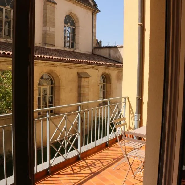 Appartement Le Saint-Etienne avec Terrasse, hôtel à Beaune