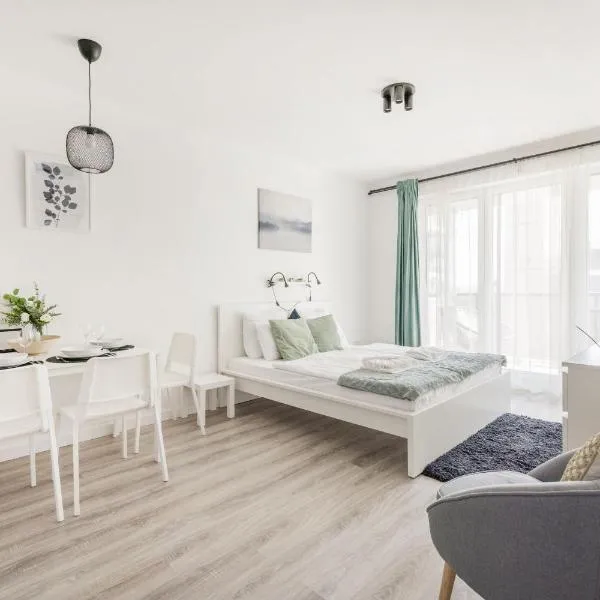 Modern Riverfront Apartment with Free Parking, hotel v Budapešti