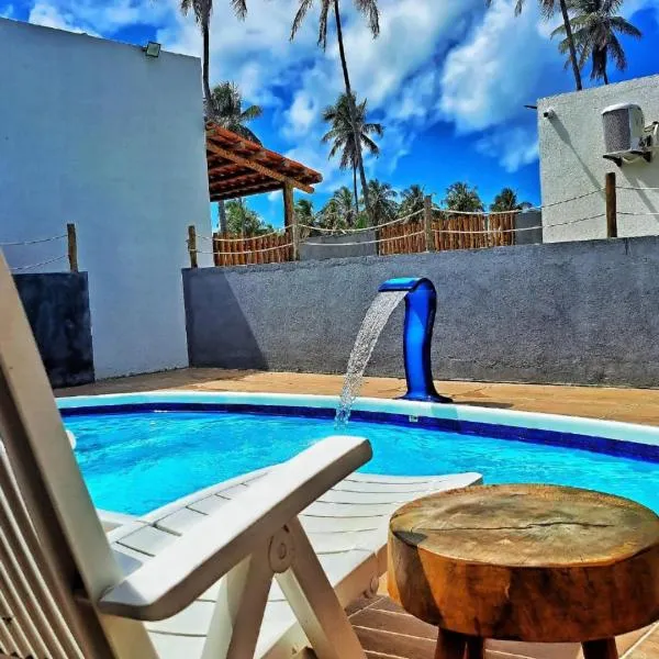 Villa Madu Milagres à 300 metros da praia、サン・ミゲル・ドス・ミラーグレスのホテル