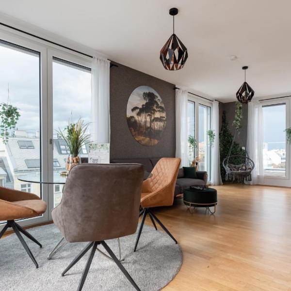 Apartment mit traumhafter Dachterrasse & Weitblick